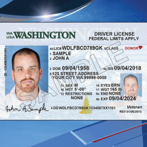 Buy Washington Driver’s License and ID Card