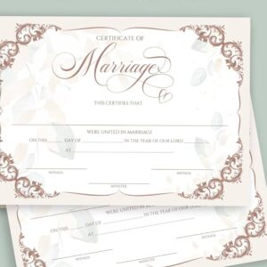 Buy Marriage License Online