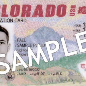 Colorado Driver’s License