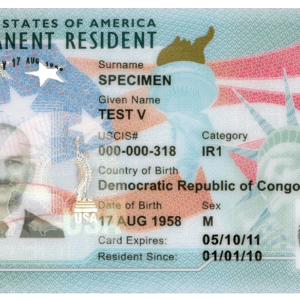 Buy US Permanent Residence Card (Green Card)