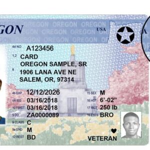 Buy Oregon Driver License and ID Card