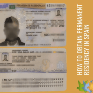 Buy Spanish Permanent Residence Card Online