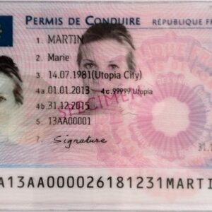 Buy French Driver’s License