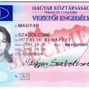 Buy Hungarian Driving License