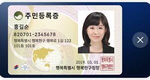 Buy South Korean ID Cards