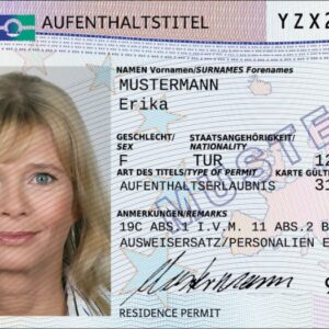 Buy Germany Permanent Residence Card Online