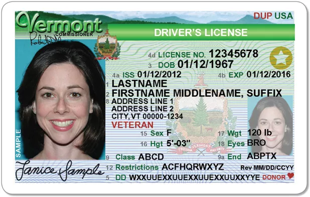 Buy Vermont Driver’s License and ID Card