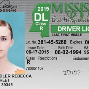 Buy Mississippi Driver’s License and ID Card