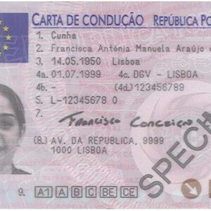 Buy Portuguese Driving license Online