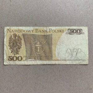 500 Polish złoty bills
