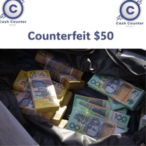 Counterfeit AUD $50 Dollar Banknotes