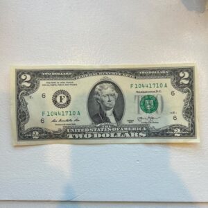Selling 2 Dollar Bills